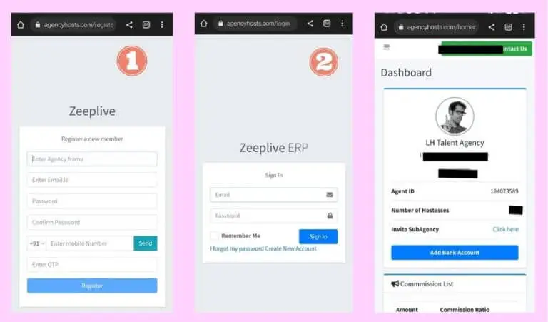 Agency Registration Process