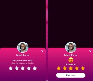 salsa live stream app host rating system