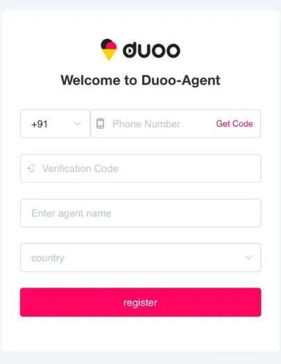 duoo agency registration