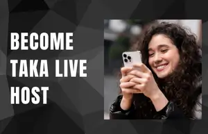 Become Taka Live Host